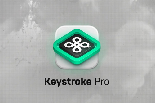 键盘击键可视化的最佳工具 Keystroke Pro v2.11 破解版 