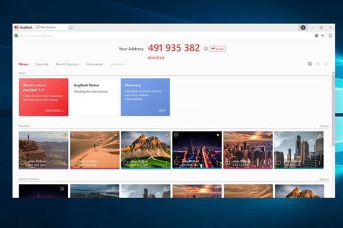 免费小巧的网络远程工具 AnyDesk v8.0.11 